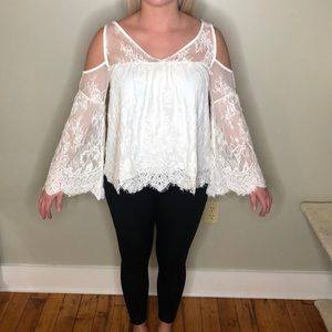 Abercrombie lace blouse